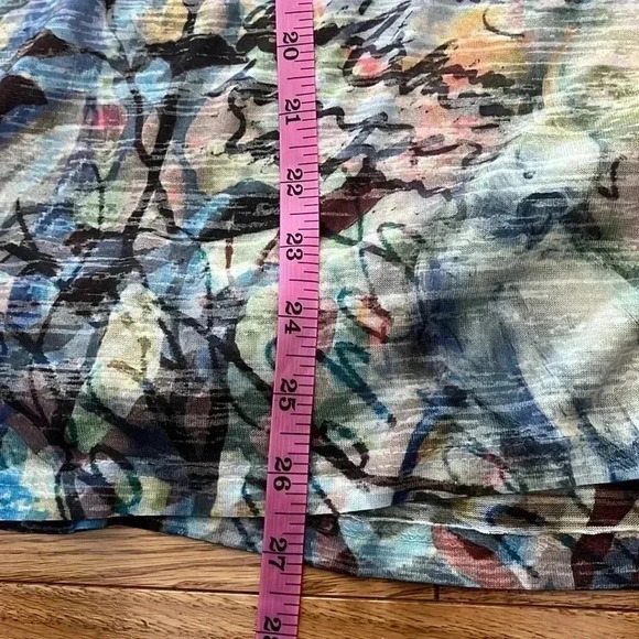 [OS]Inoah Parrots Garden Pattern  S/S Dormant Sleeve Blouse - Picture 8 of 8